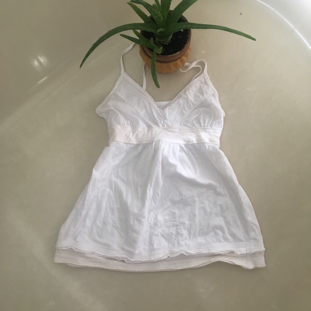 Mossimo white v neck blouse​